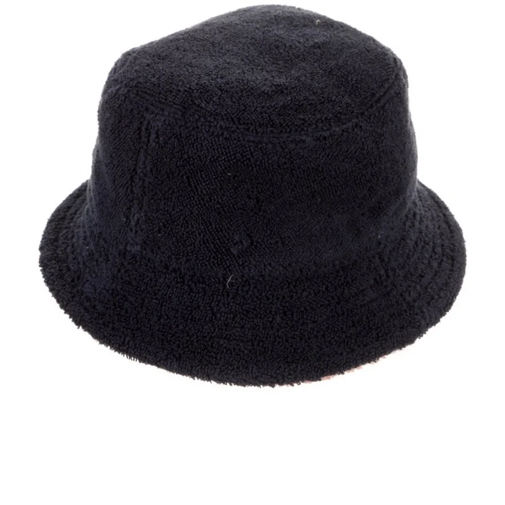 Chanel navy Blue and pink Bucket Hat